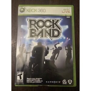Rock Band (Microsoft Xbox 360, 2007) – Complete and Tested